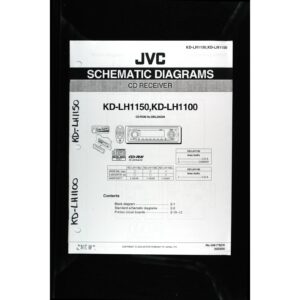JVC KD-LH1150 / LH1100 Car Stereo — Service Manual
